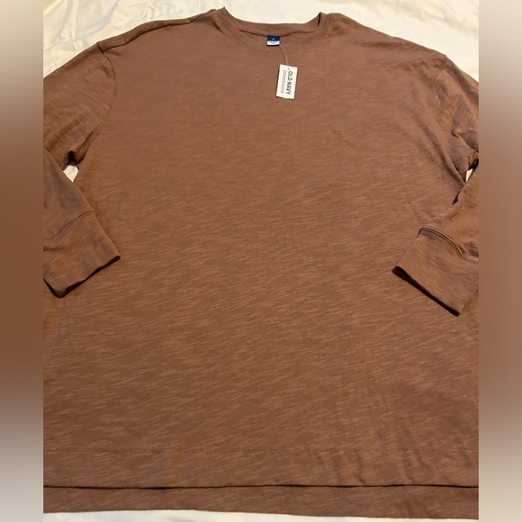 Old navy long sleeve cotton tunic color mocha size M NWT - Picture 4 of 4